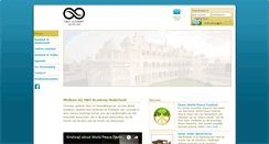 Desktop Screenshot of onenessnederland.nl
